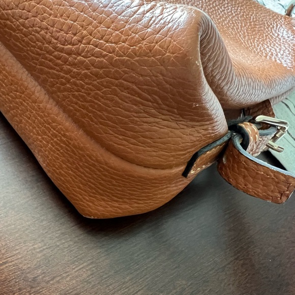 Dooney crossbody purse in a camel color - Picture 8 of 13